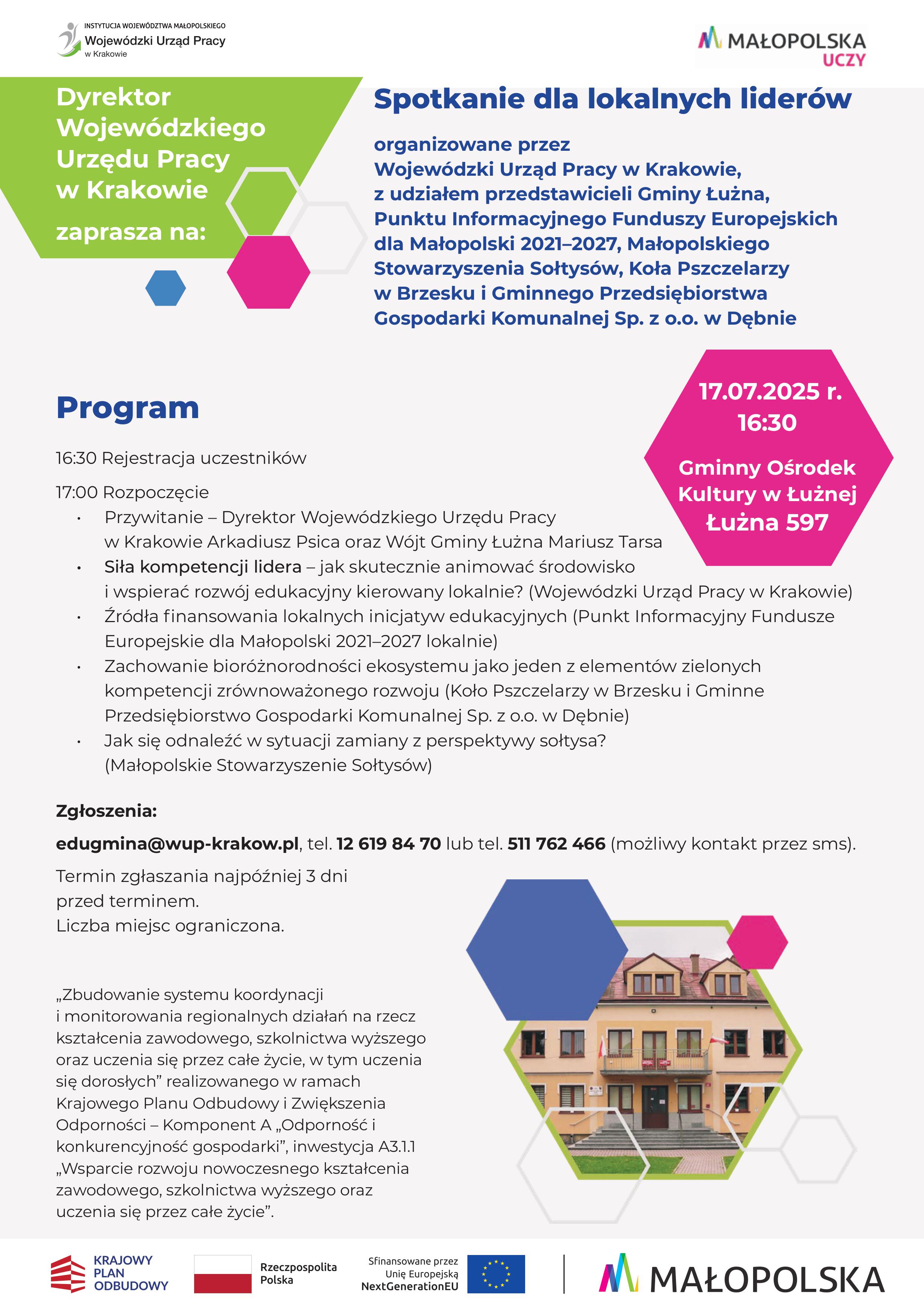 Spotkanie dla lokalnych liderów 